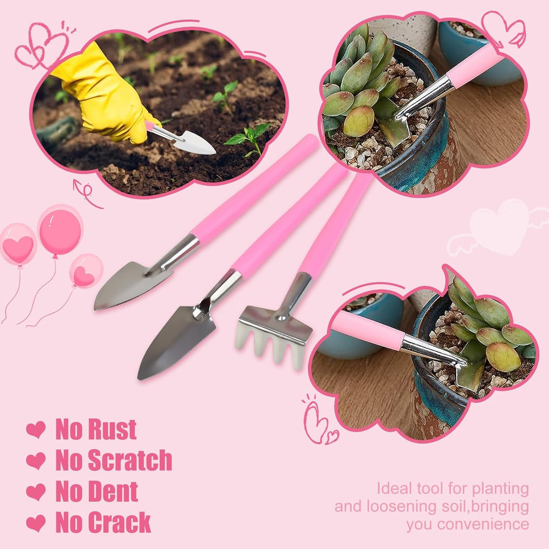 Stanew Kinder-Garten-Set, Kinder-Garten-Werkzeug-Set, Kinder-Garten-Geschenk, Kinder-Outdoor-Garten-