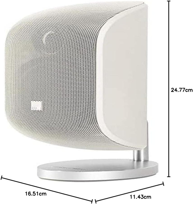 Bowers & Wilkins BW M-1 Lautsprecher 100W - Weiss, weiss