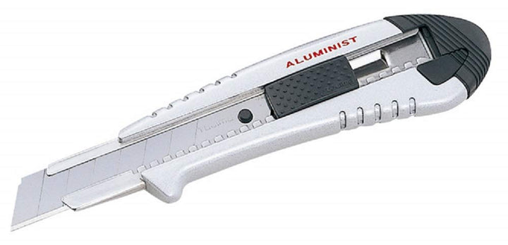 Tajima Cuttermesser (Cutter, Teppichmesser), 18mm Klinge, mit Auto-Blade-Lock – robuste Klingenführu