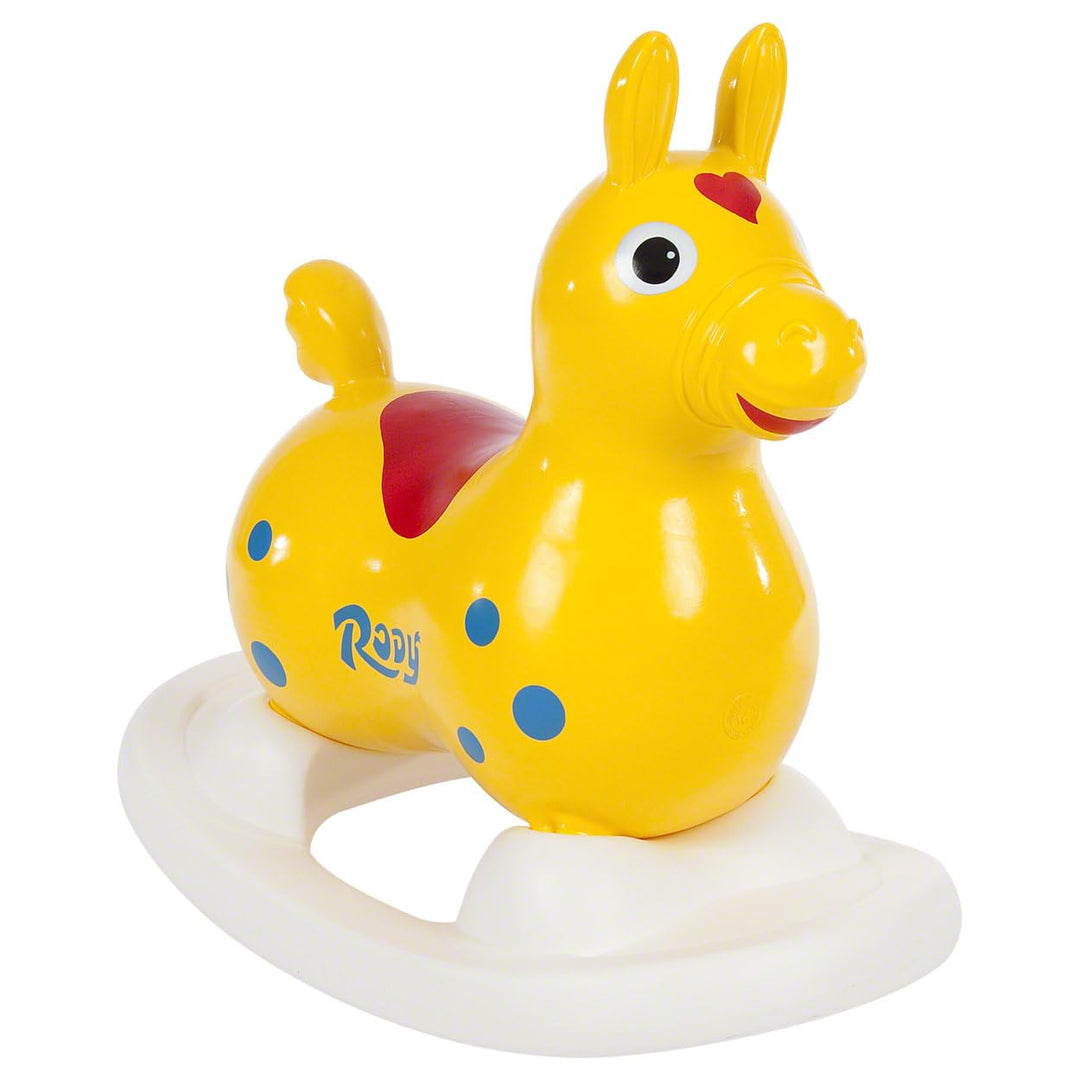 Sport-Tec Rock'n Rody mit Kufe, inkl. Pumpe Gelb, Gelb