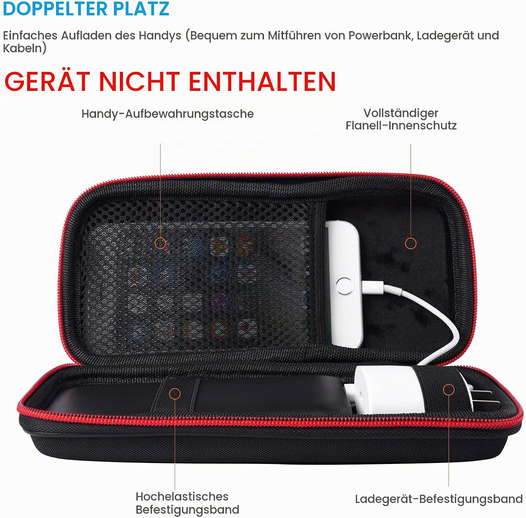 SKYNEW Powerbank Tasche Kompatibel Anker Power Core 26800 / PowerCore+ 26800, RAV Power 26800/20100/