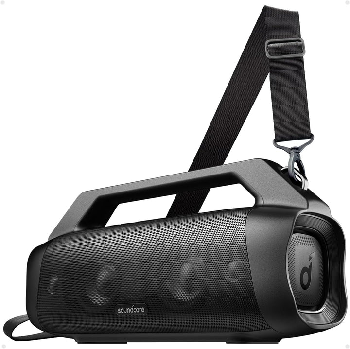 soundcore Anker Motion Boom Plus IP67 Lautsprecher für Draussen, 80W Stereo Sound, Individueller EQ