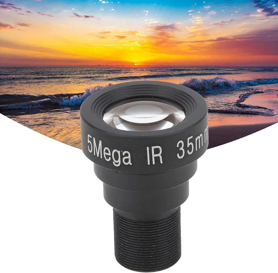 M12-Board-Objektiv, Weitwinkel-Webcam-Objektiv mit 35 mm optischer Brennweite, Single-Board-Objektiv
