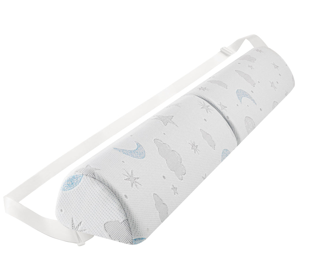Rausfallschutz Kinderbett - Schaumstoff Bettschutz mit verstellbaren Gurten, Anti-Rutsch, Air-Layer-