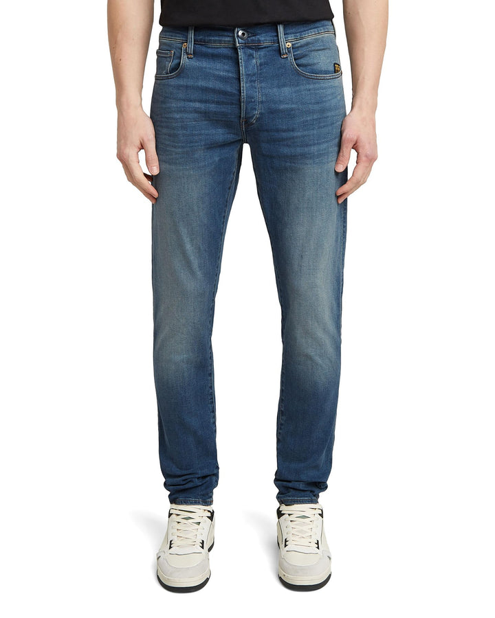 G-STAR Herren 3301 Slim Jeans Jeans 26W / 30L Blau (Vintage Medium Aged 51001-8968-2965), 26W / 30L