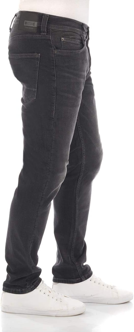 MUSTANG Jeans Herren Stretch Slim Fit Vegas Jeanshose Hose Denim Schwarz Grau Blau 30 31 32 33 34 36