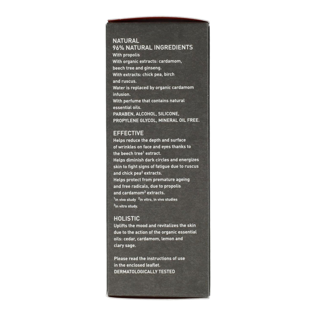 APIVITA MENS CARE Anti-Wrinkle, Anti-Fatigue Face and Eye Cream with cardamom & propolis 50ml