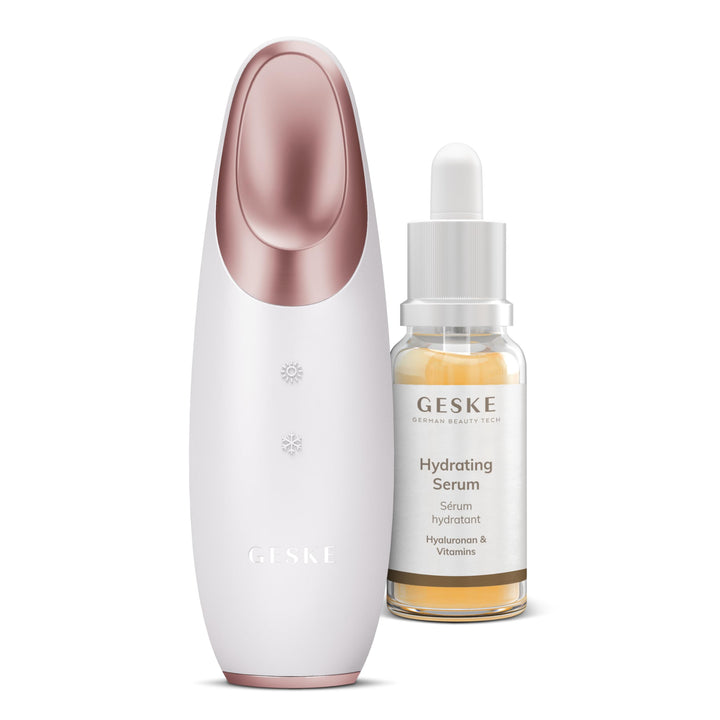 GESKE | SmartAppGuided™ Warm & Cool Eye Energizer | 6 in 1 + GESKE Hydrating Serum | Set mit passend