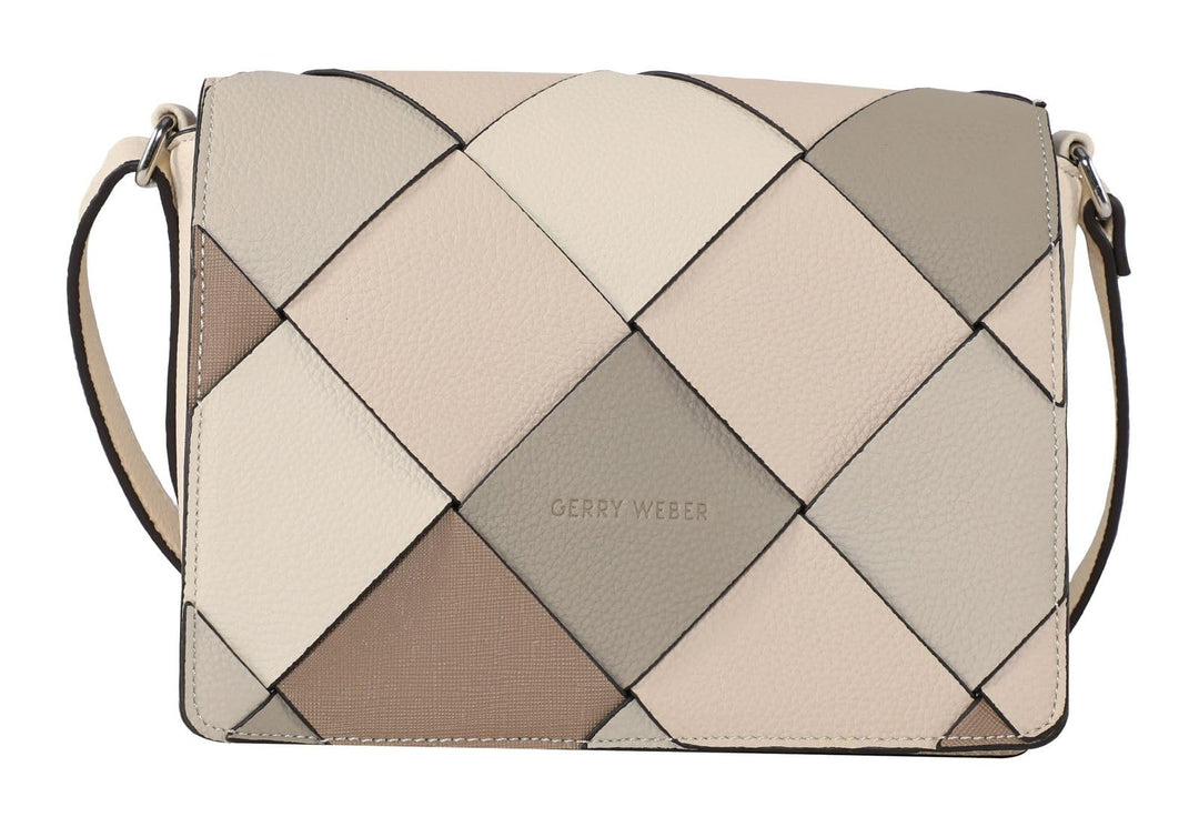 Gerry Weber - checkers shoulderbag shf Weiss 21,00X16,00X8,00 CM Farbe:weiss / Material:polyester,pu