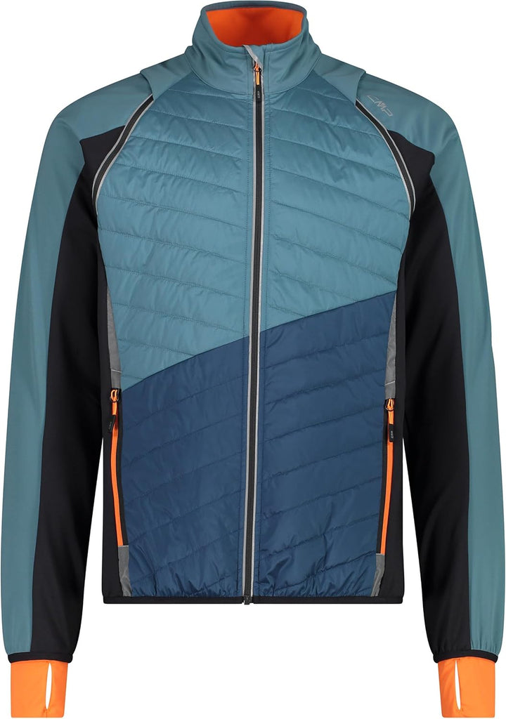 CMP Damen Gilet Softshell Waterproof Weste 50 hydro-bluesteel, 50 hydro-bluesteel