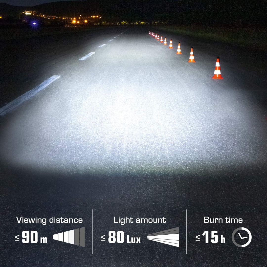 SIGMA SPORT - LED Fahrradlicht Set Aura 80 und BLAZE | StVZO zugelassenes, akkubetriebenes Vorderlic