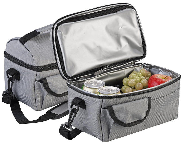 PEARL Tiefkühltasche: 2er-Set Falt-Mini-Kühltaschen, isoliert, wasserdicht, auslaufsicher (Minikühlt