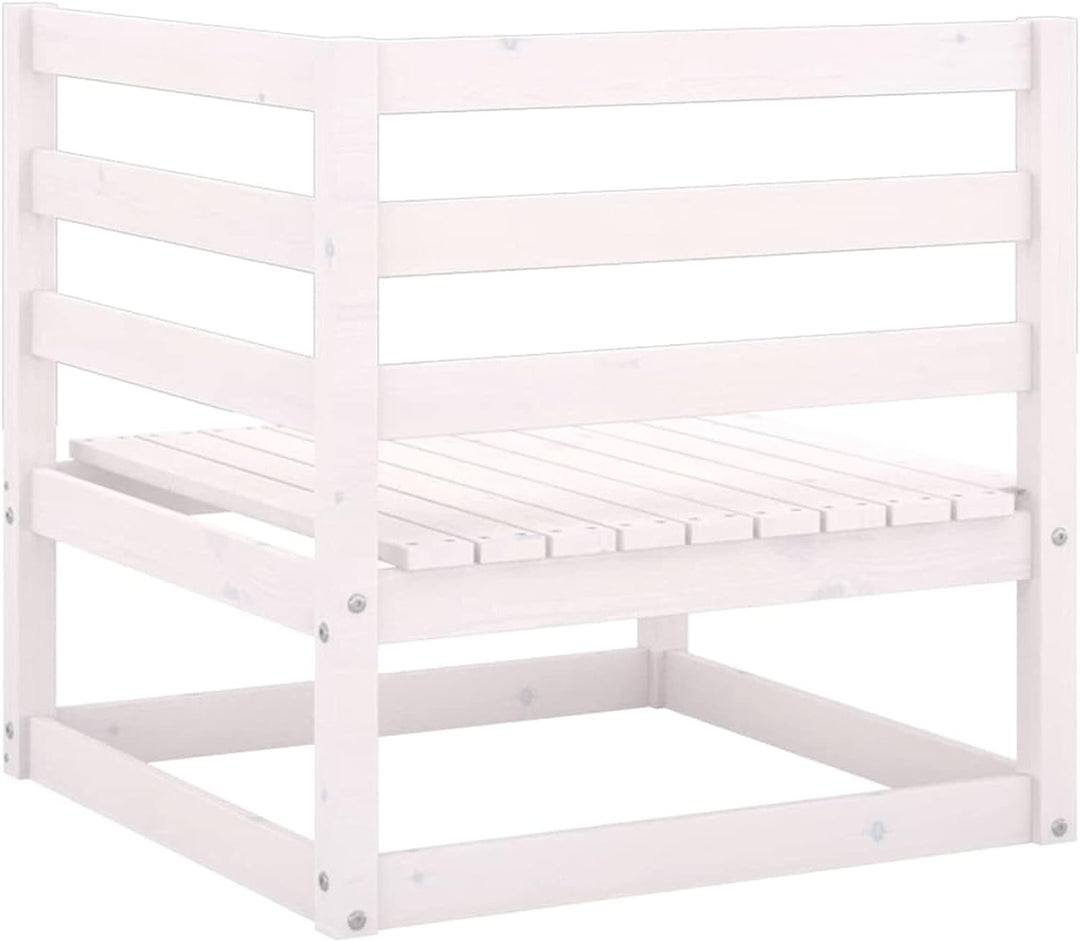 Gecheer 8-TLG. Garten Lounge Set mit Kissen, Holz Gartensofa, Loungemöbel Gartenmöbel Sitzgruppe Gar