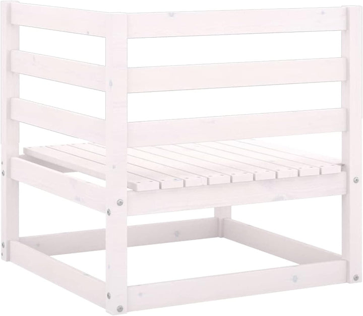 Gecheer 8-TLG. Garten Lounge Set mit Kissen, Holz Gartensofa, Loungemöbel Gartenmöbel Sitzgruppe Gar
