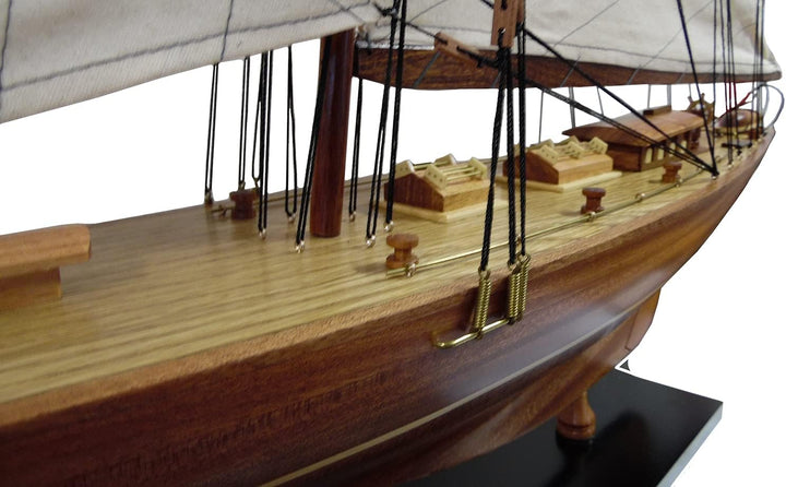 Schiffsmodell "Shamrock" │ Modellschiff │Segelschiff │ Premium-Modell │100cm Länge - 122cm Höhe