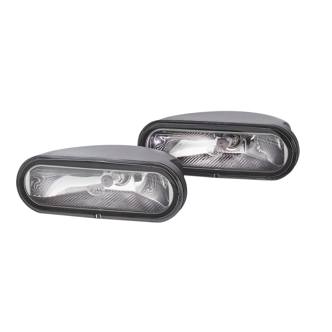 HELLA - FF/Halogen-Nebelscheinwerfersatz - FF 75 - 12V - Anbau - Lichtscheibenfarbe: glasklar - link