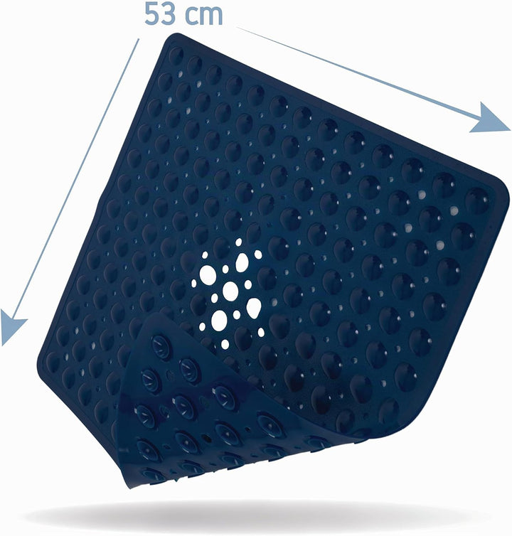 Toniamo Duschmatte rutschfest 53x53 cm | Antirutschmatte Dusche quadratisch | Rutschmatte Dusche ant