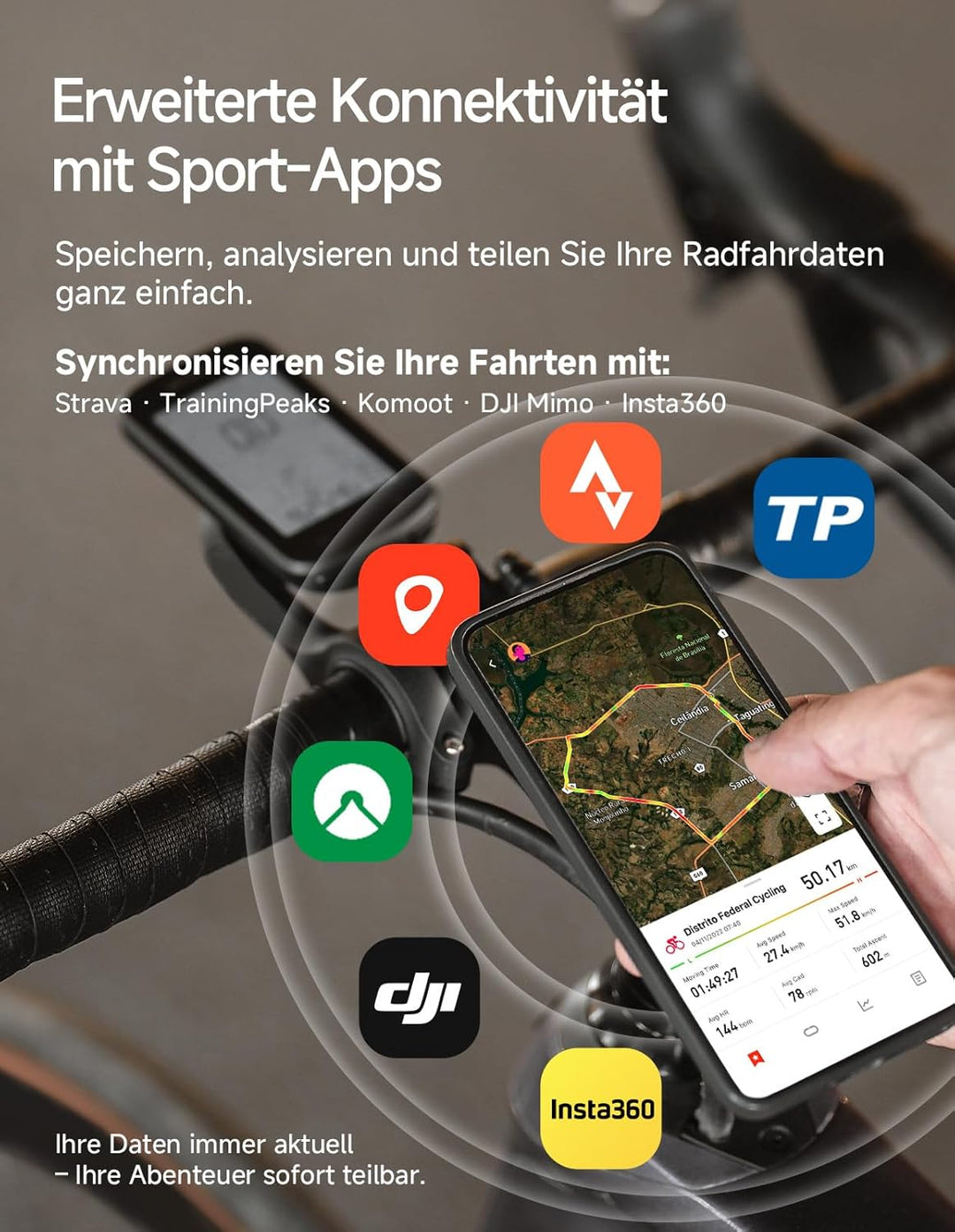 iGPSPORT BSC100MAX Fahrradcomputer Kabellos, 3 Zoll Display Automatische Aufnahme, 40H Akkulaufzeit,