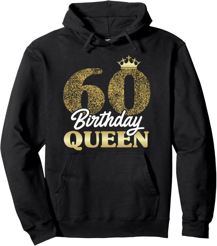 60. Geburtstag Geschenk Jahrgang 1963 Birthday Queen Krone Pullover Hoodie