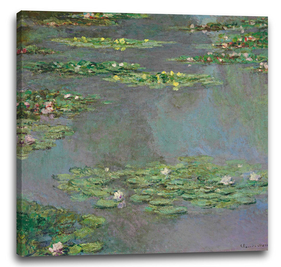 Printed Paintings Leinwand (60x60cm): Claude Monet - Seerosen 60x60 cm, 60x60 cm