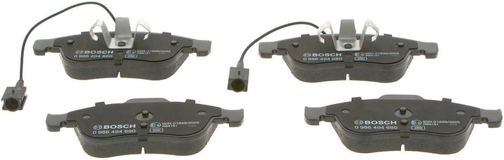 Bosch BP1675 Bremsbeläge - Vorderachse - ECE-R90 Zertifizierung - vier Bremsbeläge pro Set