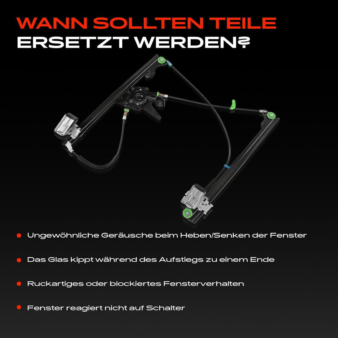 Frankberg Fensterheber Vorne Links Kompatibel mit Golf III 1H1 1H5 V-e-n-t-o 1H2 Schrägheck Kombi St