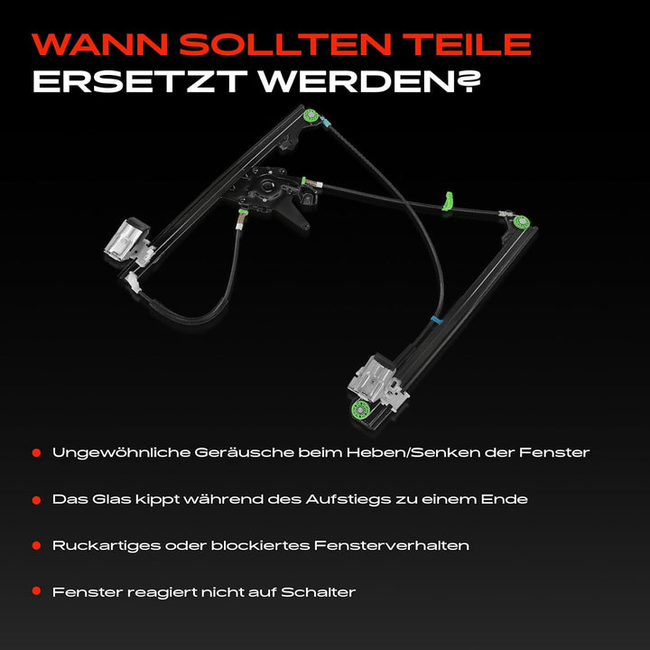 Frankberg Fensterheber Vorne Links Kompatibel mit Golf III 1H1 1H5 V-e-n-t-o 1H2 Schrägheck Kombi St