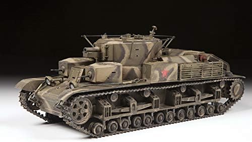 Zvezda 500783694 500783694-1:35 T-28 Heavy Tank-Plastikbausatz-Modellbausatz-Zusammenbauen-Bausatz-f