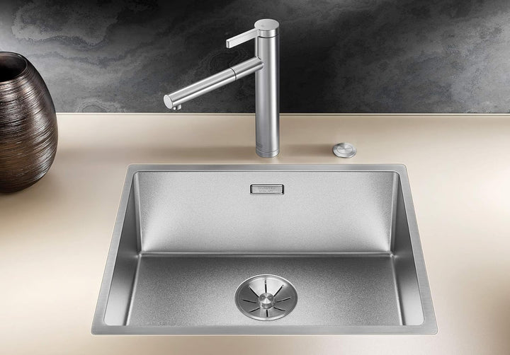 BLANCO CLARON 500-IF Durinox | Edelstahl | Einbauart: Einbau von Oben & Flächenbündig | ohne Ablauff