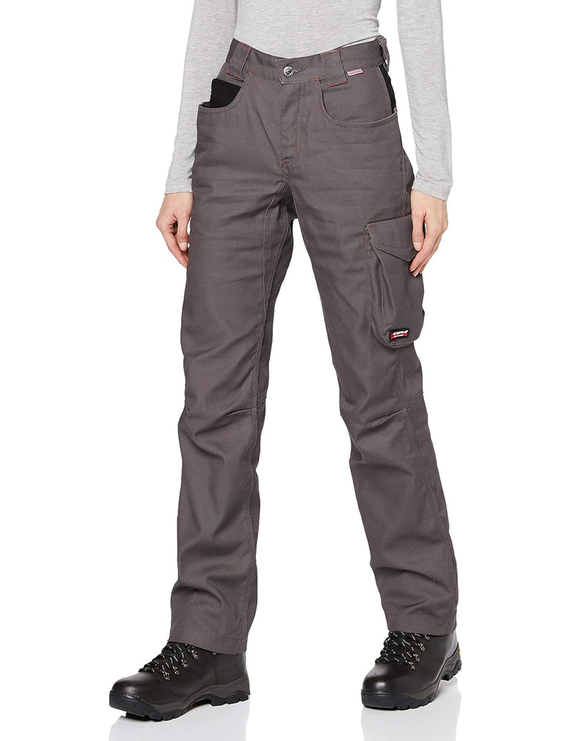 Cofra V421-0-04A.Z42 WALKLANDER WOMANHose, 60% Baumwolle, 40% Polyester 290G, Anthrazit/Schwarz, Grö