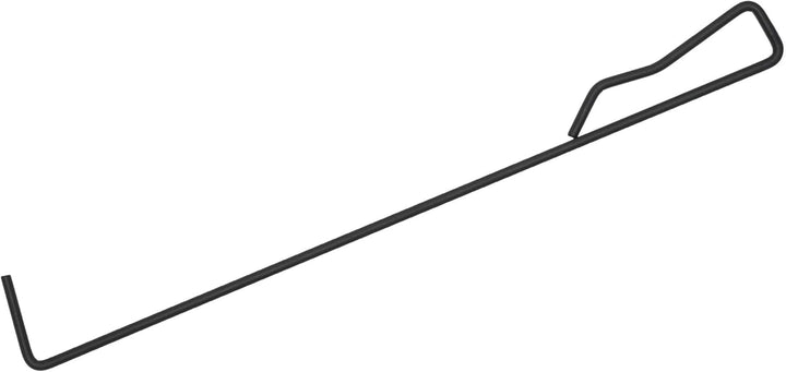 Kynast Feuerofen Feuerschale aus Stahl schwarz 43 x 114 cm mit Schürhaken, 613-401308