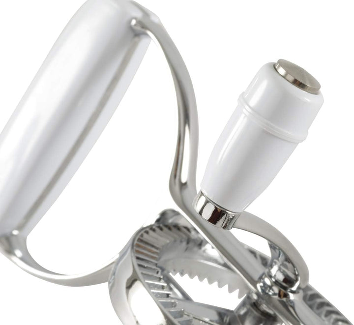 G S D Haushaltsgeräte Handrührer mit Kurbel, 18/8 Edelstahl, Silber
