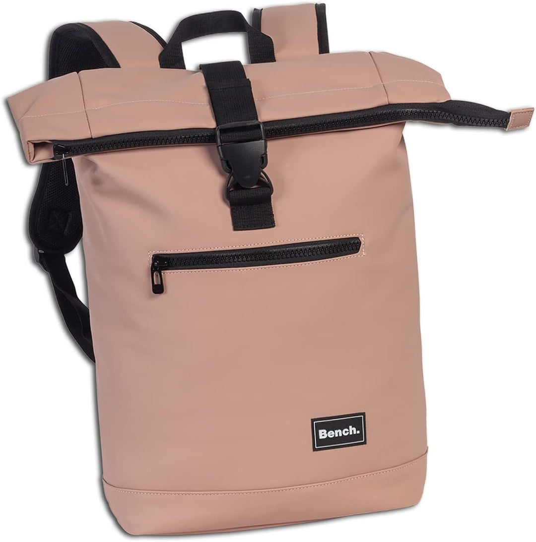 Bench Hydro Roll Top Rucksack Kurierrucksack Daypack Backpack 64175, Farbe:Altrosa