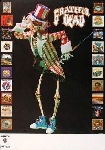 Grateful Dead - The Dead, 1991 » Konzertplakat/Premium Poster | Live Konzert Veranstaltung | DIN A1