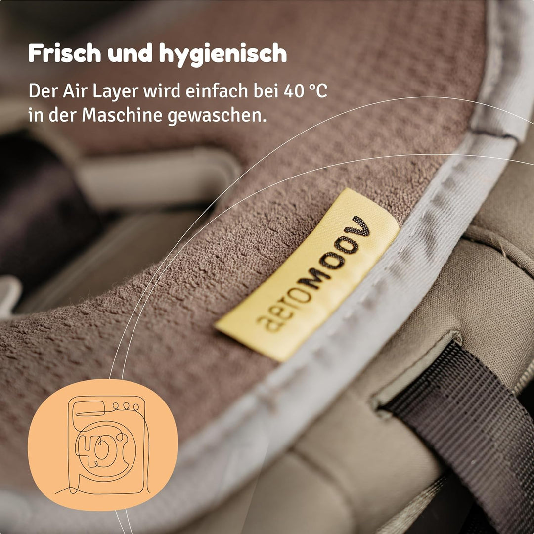 Aeromoov - Baby Sitzauflage Air Layer - Einlage Für Autositz oder Kinderwagen - Gruppe 0 - Antischwi