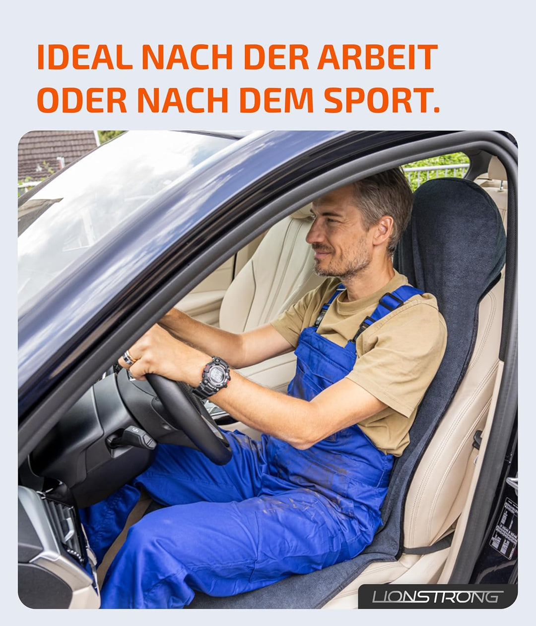 Autositzschoner Vordersitz universell kompatibel [WASSERDICHT] - Autositzbezüge Vordersitze - Sitzsc