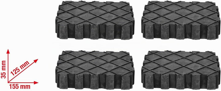 KS Tools 160.0391-TD Universal Gummiauflagen-Satz für Hebebühne, 4-TLG