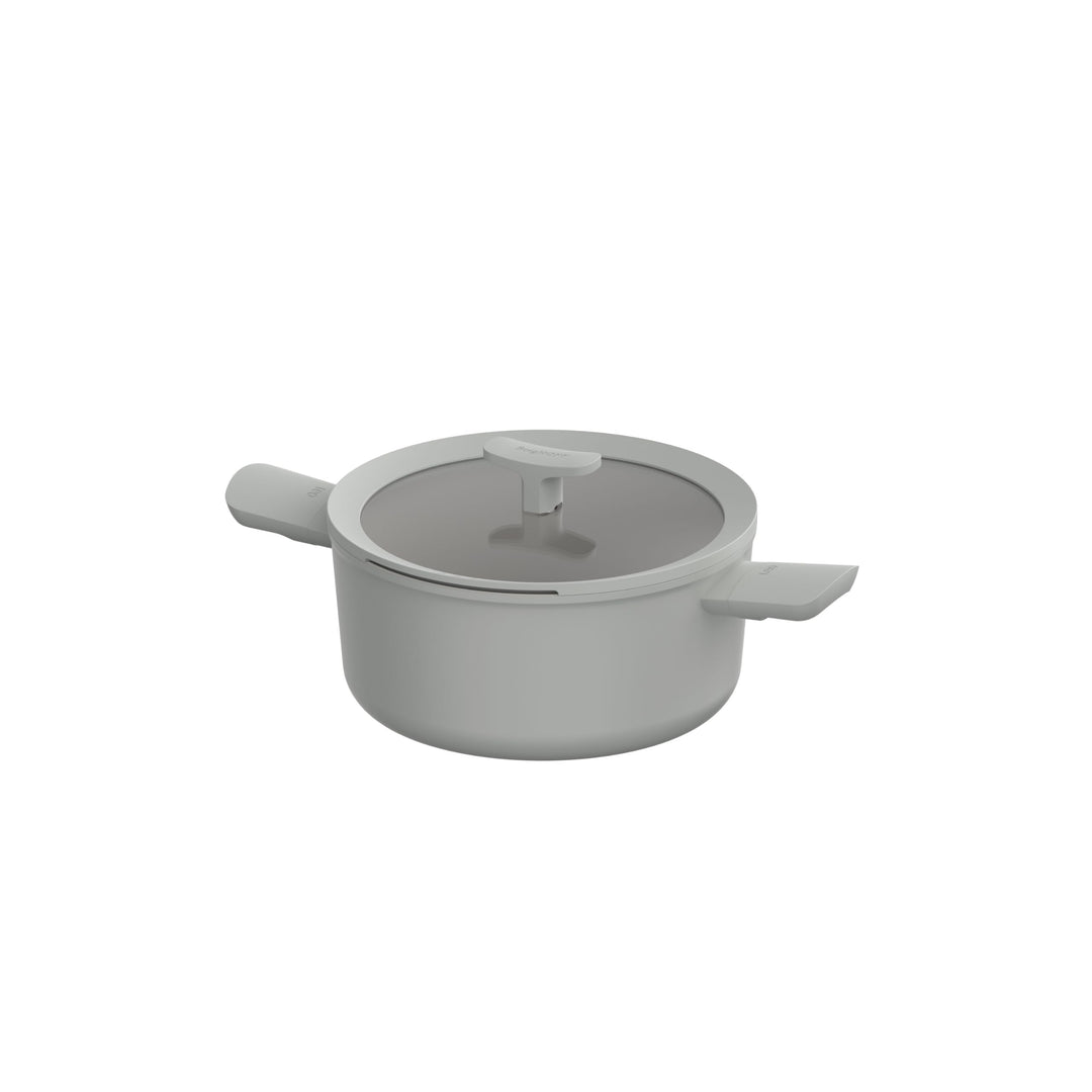 BergHOFF Leo Antihaft Suppen-/ Gemüsetopf mit Deckel Balance Moonmist 24x11,50cm