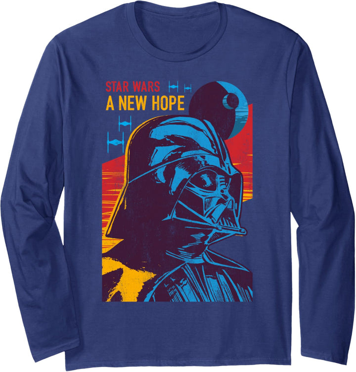Star Wars Darth Vader Is Not The New Hope Poster Langarmshirt