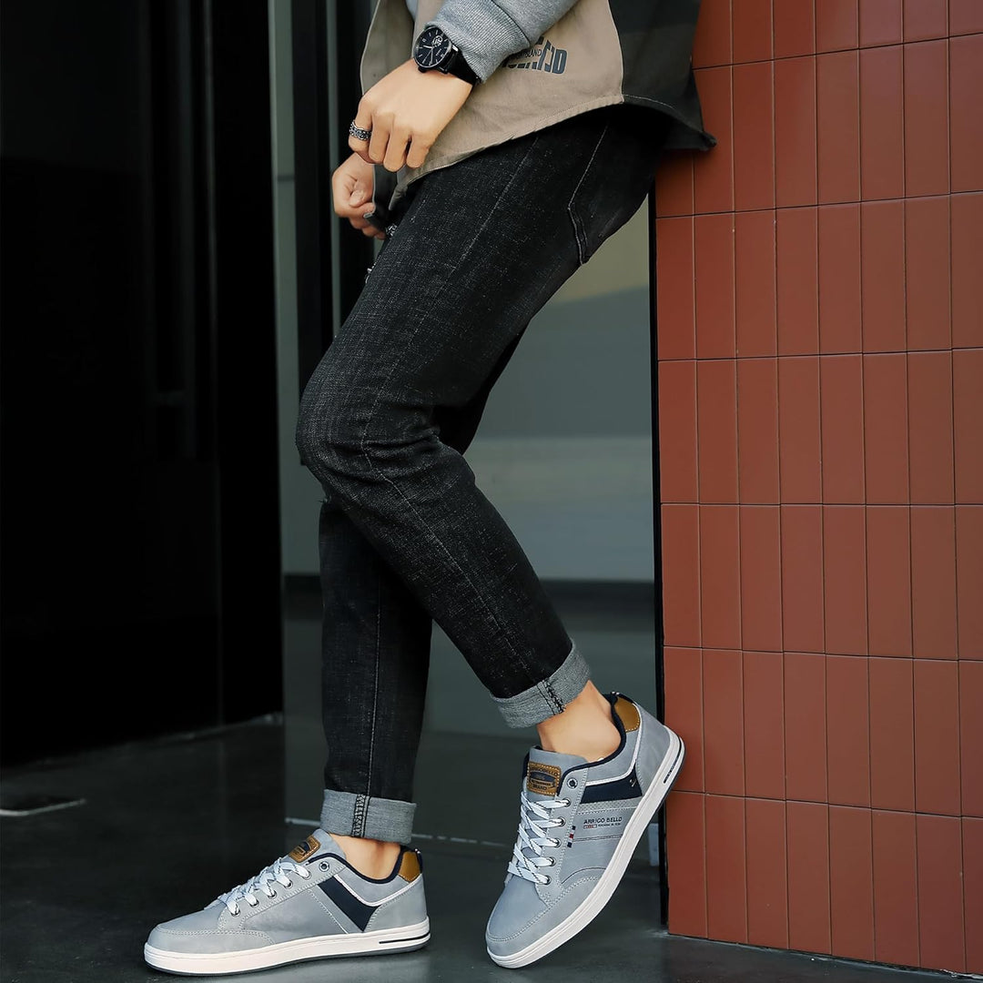 AX BOXING Freizeitschuhe Herren Sneakers Walkingschuhe Mode Schuhe Leichte Trainers Sportschuhe Grös