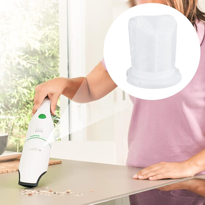 6 Stück Filter für Vorwerk Kobold VC100 Akku Staubsauger VC 100 Schmutzfilter Ersatzfilter für Vorwe
