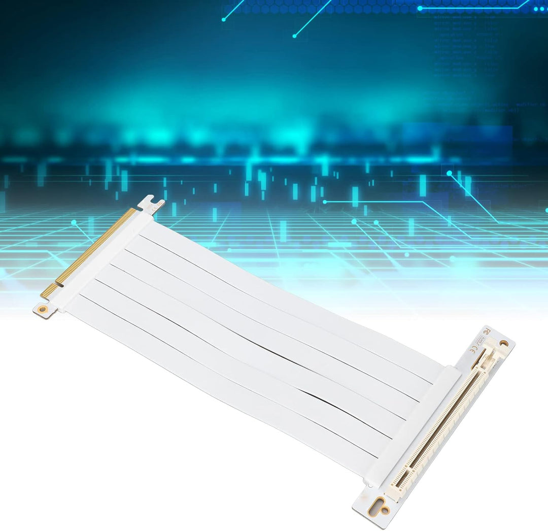 Dilwe PCI-E X16 3.0 Extender Riser Kabel, PCIe Verlängerungskabel 20cm 128Gbps High Speed PCI Expr