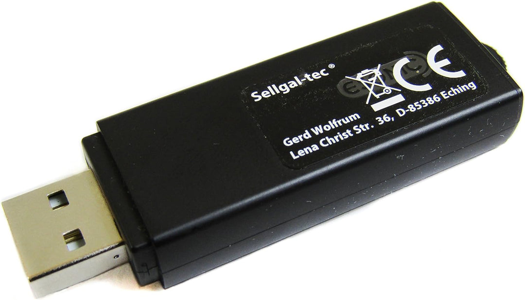 sellgal-tec ® MQ-U350DE mod anthrazit - Diktiergerät mit Aufnahmeaktivierung durch Geräusche oder Da