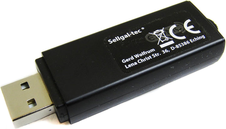 sellgal-tec ® MQ-U350DE mod anthrazit - Diktiergerät mit Aufnahmeaktivierung durch Geräusche oder Da