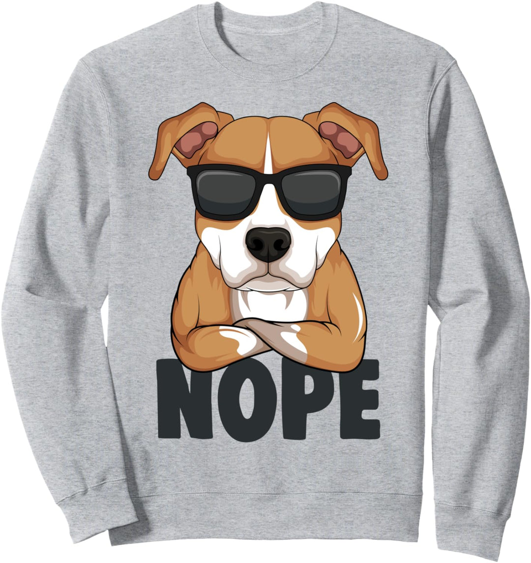 American Staffordshire Terrier Amstaff Hunde Sweatshirt