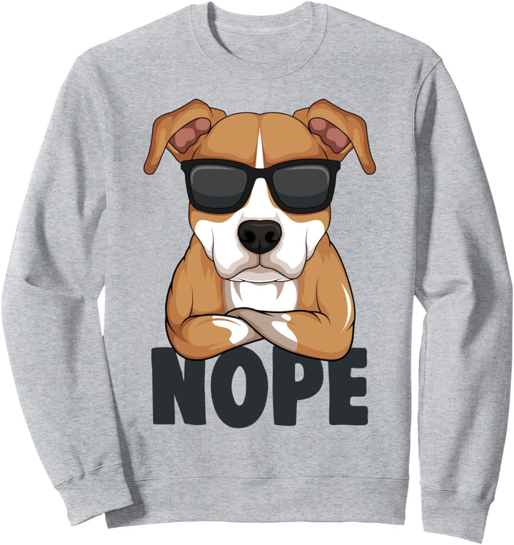 American Staffordshire Terrier Amstaff Hunde Sweatshirt
