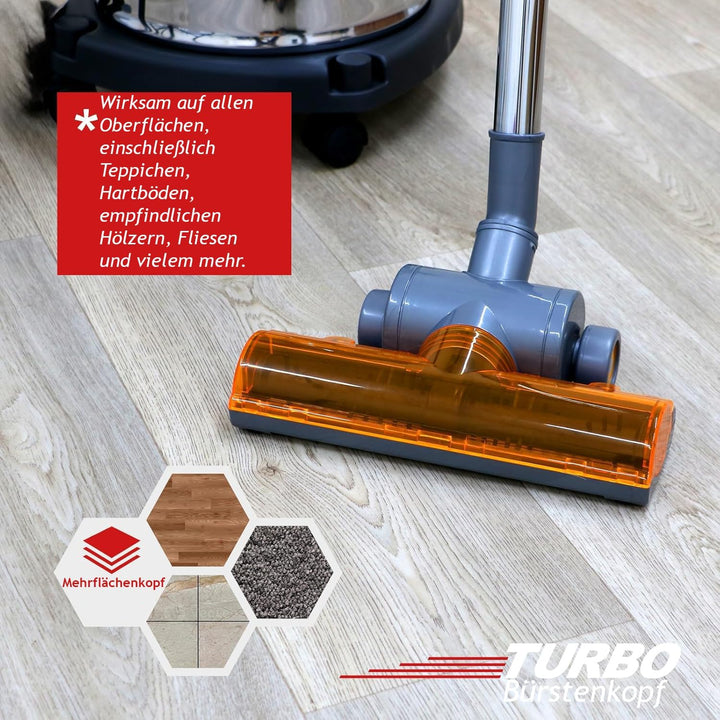 SPARES2GO Turbo-Bürstenkopf kompatibel mit Dyson DC33C und DC37C Staubsauger-Bodendüse