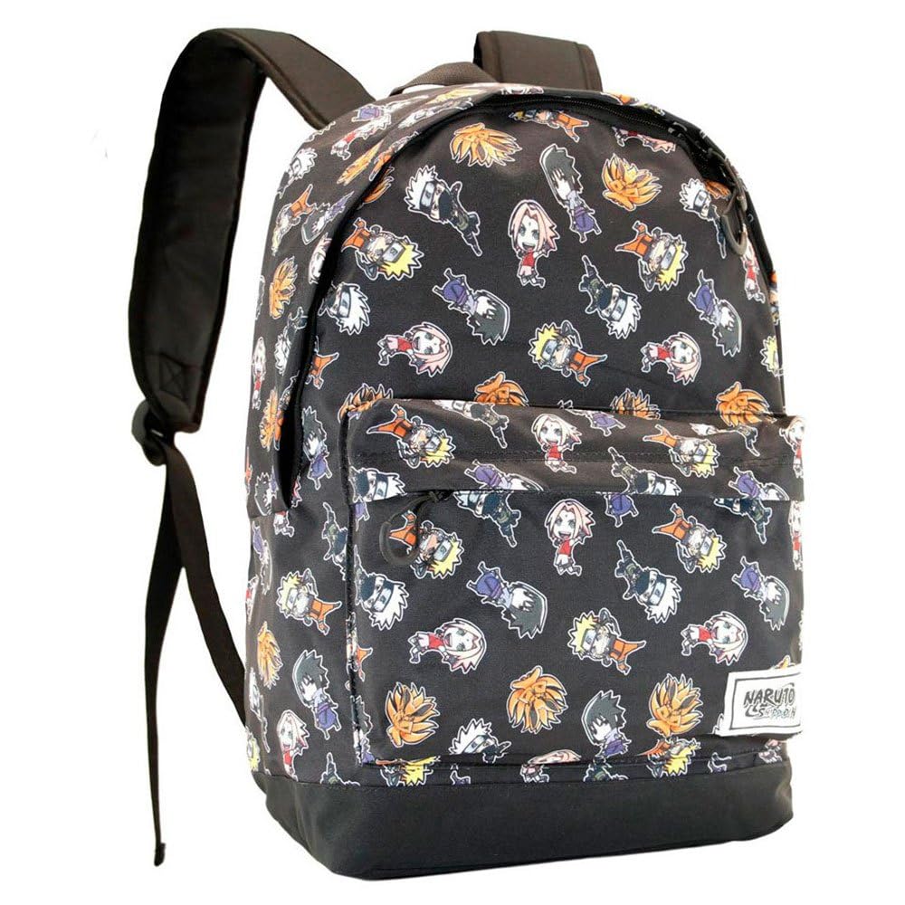 Naruto Wind-FAN HS Rucksack, Schwarz