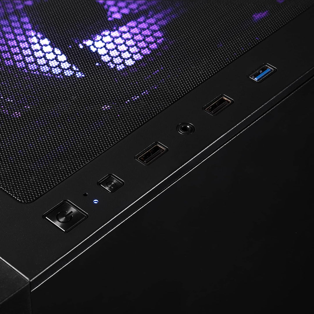 Vibox V-8 Gaming PC Set Komplett • Monitor 23 Zoll • AMD Ryzen 5 5500 4,2GHz • Nvidia RTX 3050 6GB •