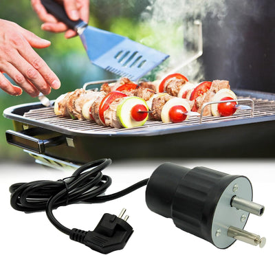 GAESHOW Grillmotor FD801B ABS Barbecue Rotator Motor Grill Elektrische Maschine Outdoor BBQ Werkzeug